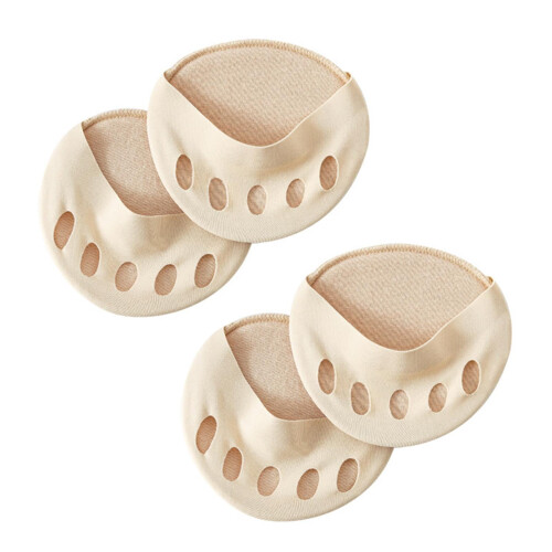 4 cuscinetti in silicone per l'avampiede con supporto metatarsale 1