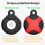 AirTag-Halter mit Karabiner, wasserdicht, stoßfest Red 5