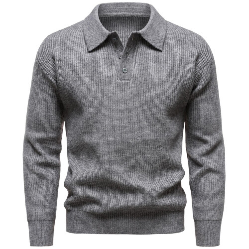 Heren trui met lelijke kerstprint, gebreide pullover (1 stuk) 1