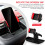 JK Supporto per Telefono Dash Supporto per Cellulare Accessori Interni per   JK JKU 2011-2017, Nero 3