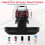 JK Phone Holder Dash Cellphone Mount Interior Accessories for   JK JKU 2011-2017, Black 4