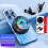 Phone Cooler Fan Magnetic and Clip-On for iPhone Android 6