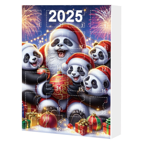 Ημερολόγιο Advent 2025 με ακρυλικές κούκλες – 24ήμερη αντίστροφη μέτρηση 2