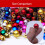 Mini julgransfärgtuber 2 cm DIY-pyntapysselset 4