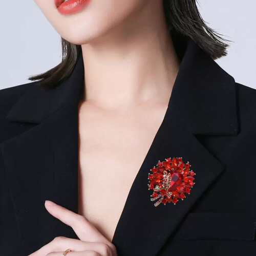 Καρφίτσα Faux Gemstone Γάμος Νυφική Καρφίτσα Rhinestone Καρφίτσα Φόρεμα Αξεσουάρ Παλτό 2