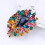 Καρφίτσα Faux Gemstone Γάμος Νυφική Καρφίτσα Rhinestone Καρφίτσα Φόρεμα Αξεσουάρ Παλτό 7