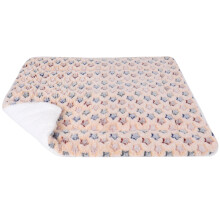 Soft Dog Cat Crate Bed Blanket Reversible Fleece Pet Bed Kennel Pads