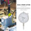 1Pack Handle Dial Indicator for CNC Machines 10.3cm Length Cylindrical Shape 3