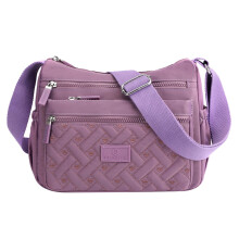 Sac bandoulière YOUSNH pour femme, multipoches, style décontracté, idéal au quotidien et pour les voyages.
