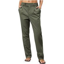 lulshou Cargo Pants Women Casual Solid Color Straight Leg with Button Closure & Pockets, Workwear Trousers, Dark Gray, S