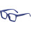 Classic thick square frame clear lens eyeglasses 2