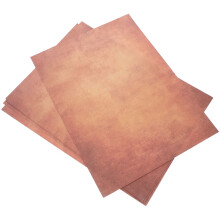 100 Sheets Vintage Stationery Writing Paper Letter Dark Brown
