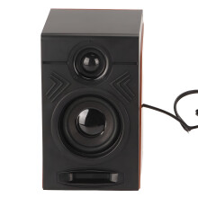 Hi-Fi Deep Bass PC Speakers with Adjustable Volume, Plug and Play Design for TVs, Computers, Laptops, and Phones