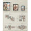 Collage Picture Frames Set Glass Ink Black 10-Piece 2