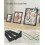 Collage Picture Frames Set Glass Ink Black 10-Piece 4