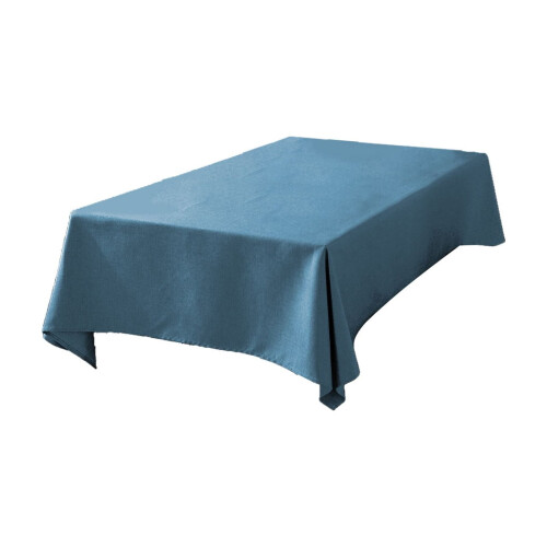 Scandinavian Rectangular Tablecloth, Waterproof & Oilproof, Solid Color Imitation Cotton Linen, Compatible with Rectangular Tables 1