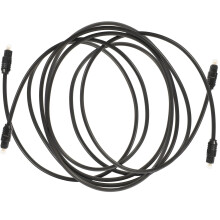 Optisches Audiokabel Schwarz 2er-Pack