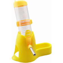 Hamster Water Bottle with Food Container Base Hut No Drip Drinking Dispenser for Dwarf Hamster Rats Mouse Gerbil Mice