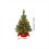 Pre-Lit 2 Ft Mini Christmas Tree with Lights, Tabletop Artificial Tree Decor, Includes Cloth Bag Base – Compatible with Indoor Use 2