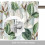 Βολάντσα με λουλούδι Magnolia σε ακουαρέλα, 54x18in, Θήκη ράβδου για κουζίνα, 5