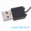 Mini mouse optic USB cu cablu retractabil 2
