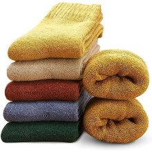Women's Thermal Wool Crew Socks 5 Pairs
