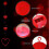 Φωτιστικό κουρτίνας LED για την ημέρα του Αγίου Βαλεντίνου με βεντούζες, 520 6
