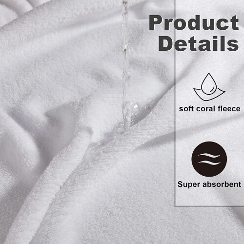 Serviette de bain éponge ajustable extra large pour homme (1 pièce) 1