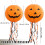 Orangefarbene LED-Papierlaternen mit Drahtgestell 3