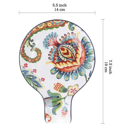 Bico Protea Cynaroides Ceramic Spoon Rest, House Warming Gift, Dishwasher Safe 1