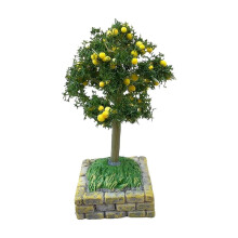 1pc 2.56" Miniature Model Trees – Mixed Diorama Supplies, Train Scenery, Christmas Village, DIY Crafts, Car Decor – Style A-Green