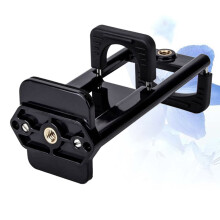 OUNONA Portable Tripod Tripod Stand Selfie Plastic Black 1Set