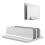 Vertical Laptop Stand Aluminum Folding Laptop Tablet Computer Accessories 1