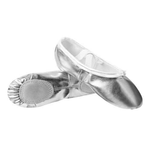 Soft-soled dance shoes with adjustable drawstring straps, shiny paw design—lightweight & flexible for practice, class & performance. Compatible with 1