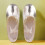 Soft-soled dance shoes with adjustable drawstring straps, shiny paw design—lightweight & flexible for practice, class & performance. Compatible with 7