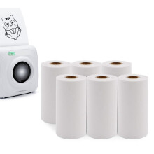 3 Rolls Printable Paper Thermal Paper 57X30mm Photo Paper for P1 P2 Printer