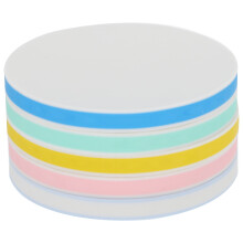Rubber Stamp Material 5Pcs Round Carving Blocks For Diy Engraving Projects