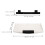 Keyboard Holder under Desk Drawer Tray Sliding Riser for Black 2