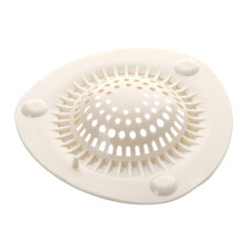Versatile Floor Filter Mat with Suction Design, Soft Silicone Grate Cover for Bathroom and Kitchen, Prevents Clogs and Easy to Clean Mat