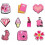 Multi-colored PVC Sports Cats Shoe Charms 4
