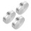 3Pcs Cake Turntable Bearings 360 Degree Rotation For Display 1
