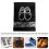 Sacs à chaussures à cordon OUNONA noirs, lot de 10 3