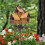 Birdhouse Pole Mount Bracket, Ceramic Nesting Eggs, Compatible with My Texas Natural Birdhouse 4