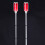 Soilse Marcála Cabhsa Gréine LED Dearg 3 phíosa 1