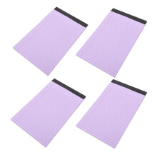 Masteelf Purple Legal Pad for Writing with Simple Design and Practical Functions A5 Size