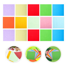 MLINS 100 Sheets Construction Paper Assorted Colors Bulk DIY Colored Cardstock for Children