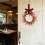 Spring Door Wreath – Artificial Greenery, 30 cm, Indoor & 5