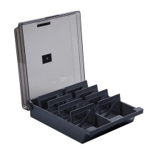 Business Card Holder with Dividers, Holds Up to 1000 Cards – Desktop Name Card Organizer for Home & Office