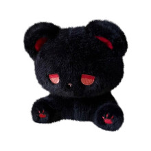 Emo Kitten Pluche Speelgoed met Expressieve Ogen 30 cm