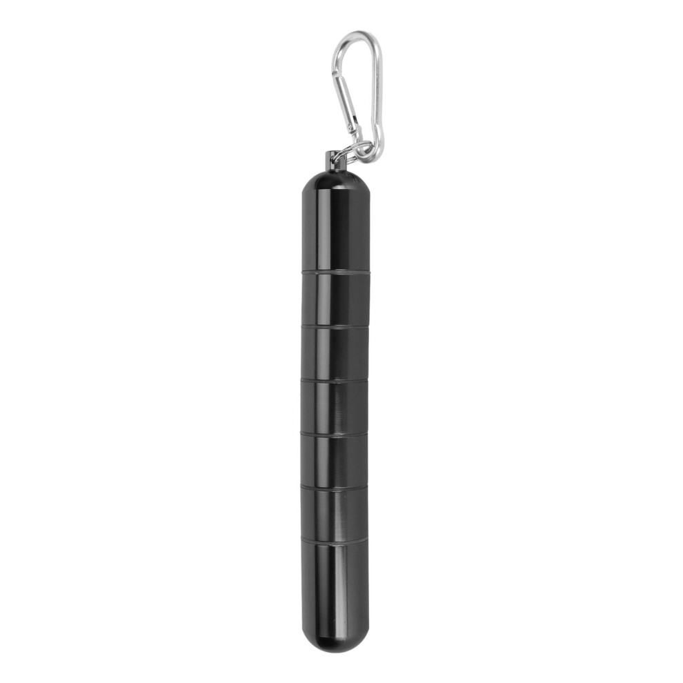 Black 2024 Cigar Tube Aluminum Alloy Waterproof Detachable Sealed Lightweight Cigar Case Tube For Daily Use